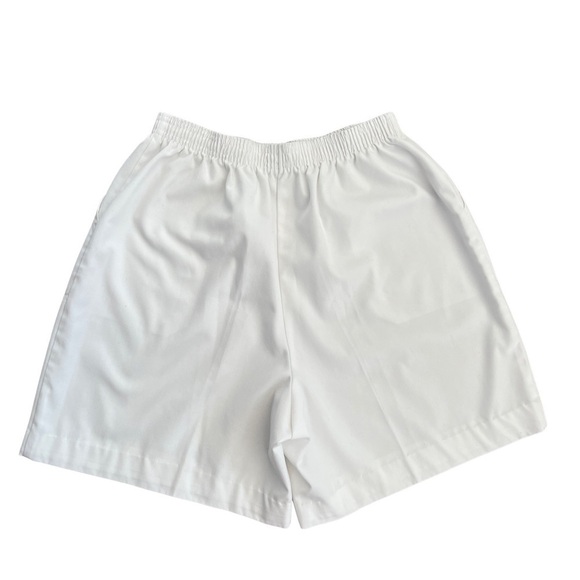 Vintage 80s 90s Union Made High Rise White Retro Mom Shorts - Picture 2 of 8